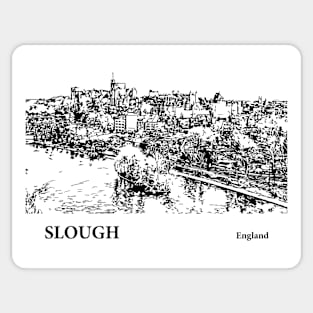 Slough England Sticker